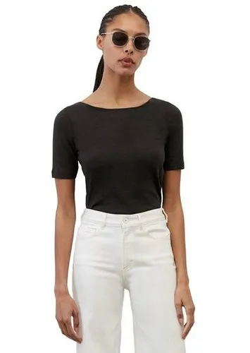 Marc O'Polo Kurzarm T-Shirt Schwarz XS - Hochwertiges T-Shirt aus 100% Baumwolle im lässigen Design, ideal für den Alltag oder Freizeitlooks.