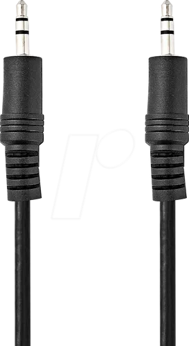 N CAGL22000BK20 - Audiokabel, 3,5 mm Klinkenstecker, 2 m