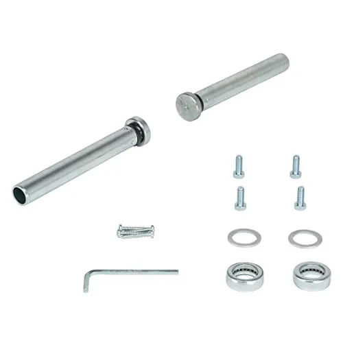 Hörmann Bolzenset verzinkt B1 mit 2x Bandbolzen - Riegel & Bolzen für Türschlösser, langlebig und ideal für eine sichere Türbefestigung dank hochwertiger Kugellager.