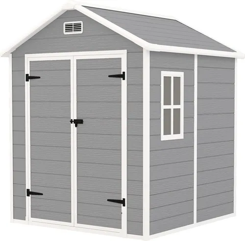 Gerätehaus 2,4m² aus Aluminium – Wasserdicht und abschließbar