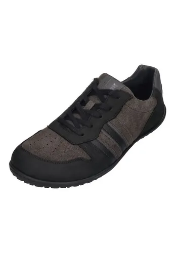KOEL IVO NAPPA Barfußschuh Schwarz Grau 43 EU - Bequemer Barfußschuh in Größe 43 EU mit weichem Glattleder und schnürbarem Design. Ideal für lässige Outfits und den täglichen Einsatz.