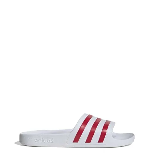 adidas Unisex Adilette Aqua Slides - Komfortable Badeschuhe in 42 EU - Einteilige Badeschuhe mit weichem Cloudfoam Fußbett für angenehmen Tragekomfort. Ideal für den Pool oder Strand, schnell trocknend und leicht.