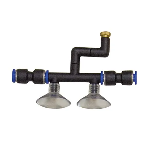 HOBBY Terraristik Easy Rain Sprühdüse I Inklusive Sauger I Hochwertig I Für ultrafeinste Vernebelung