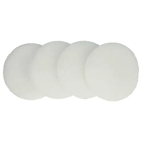 vhbw 4X Pollenfilter kompatibel mit Zehnder ComfoSpot Twin40 Lüftungsgerät - Luftfilter, Weiß