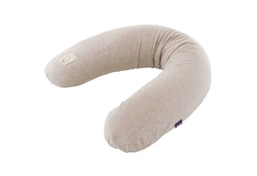 Träumeland Stillkissen elastisch beige meliert 180 cm - Stillkissen & -bezüge, ergonomisches Design für optimalen Komfort während der Stillzeit