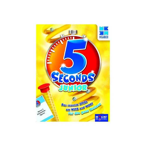 HUCH! & Friends - 5 Seconds Junior - Spannendes Brettspiel für Kinder - Gesellschaftsspiel für 3+ Spieler, fördert blitzschnelles Denken und macht riesigen Spaß für die ganze Familie!