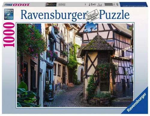 Ravensburger Puzzle 1000 Teile Ravensburger Puzzle Eguisheim im Elsass 15257, 1000 Puzzleteile