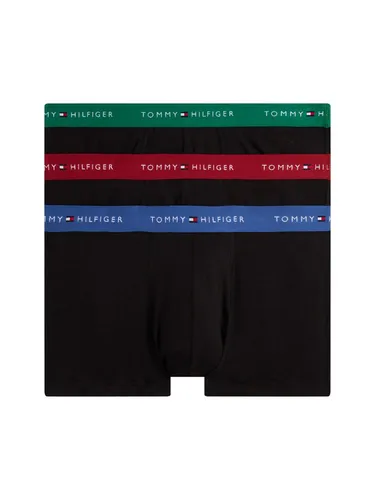 Tommy Hilfiger Herren 3er Pack Boxershorts Trunks mit Logobund - Komfort und Stil - Herrenunterhosen im 3er Pack, aus hochwertigem Bio-Baumwolle für höchsten Tragekomfort. Ideal für Sport und Alltag, perfekt als Geschenk für den modernen Mann.