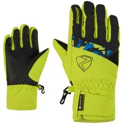 Ziener Skihandschuhe LEIF-Z GTX glove junior grün 3,5 - Wintersport-Bekleidung, wasserfeste GTX-Technologie für optimale Wärme und Schutz bei kaltem Wetter.