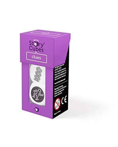 Hutter 273000 - Story Cubes Mix - Spurensuche, Würfelspiel