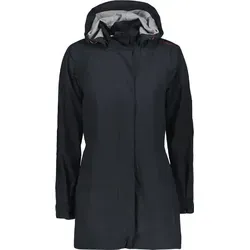 Cmp Woman Jacket Snaps Hood U423 Antracite 50 - Funktionsjacke, wasserdicht und atmungsaktiv, ideal für Outdoor-Aktivitäten. Leicht verpackbar und mit verstellbarer Kapuze für optimalen Schutz bei Wind und Regen.
