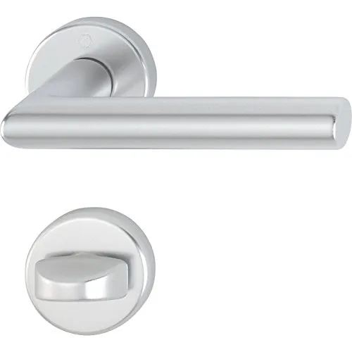 HOPPE 3286551 Drückergarnitur Amsterdam in silber von HOPPE