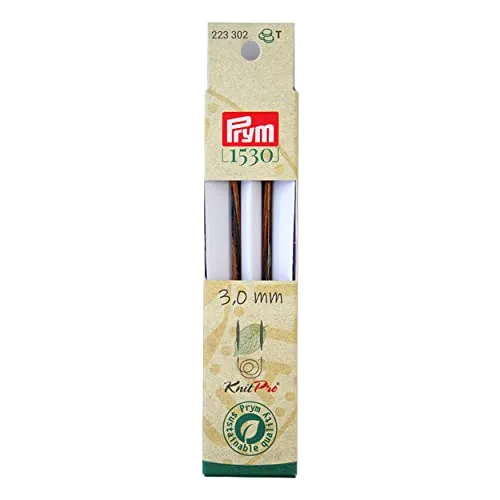 Prym 223302 Rundstricknadelspitzen Natural lang 11,6 cm 3,00 mm