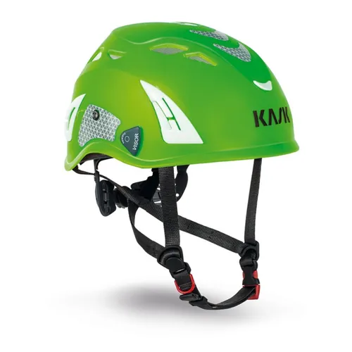 Kask Schutzhelm Superplasma PL Hi Viz - Kopfschutz, sicherer und leichter Arbeitsschutzhelm mit einstellbarem Kopfband für optimalen Tragekomfort.