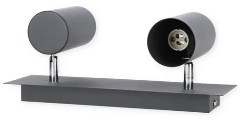 Trio Marley 2-flammige Deckenleuchte 35W, GU10, Schwarz - Lampen mit perfektem und variablem Licht! Die MARLEY Spots bieten praktische Funktionalität und ein dezentes, elegantes Design für jeden Raum.