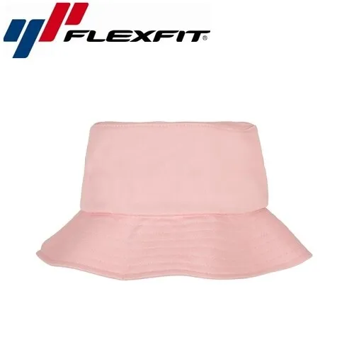 Flexfit Basic Bucket Hat Uni/One Size Light Pink