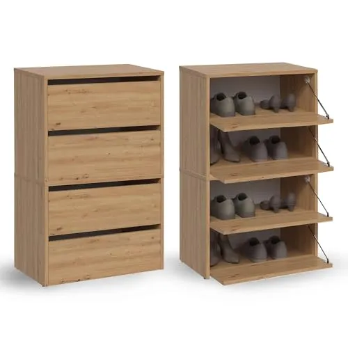 CDF Schuhschrank Modo X2 | Eiche Artisan von CDF