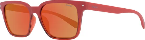 Polaroid PLD 6044/F/S C9A 55 Uni Sonnenbrille in Rot - Stylische Uni-Sonnenbrille von Polaroid mit polarisierten Gläsern für 100% UVA und UVB Schutz. Ideal für sonnige Tage und schützt Ihre Augen.