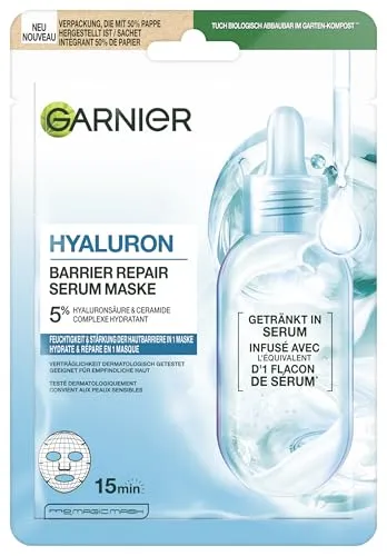 Produktbild Garnier Hyaluron Barrier Repair Serum Maske