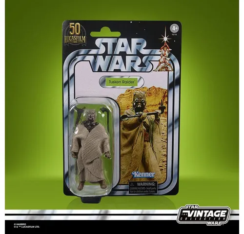 Hasbro Actionfigur Star Wars Vintage Coll. 50th Anniversary Tusken Raider Actionfigur