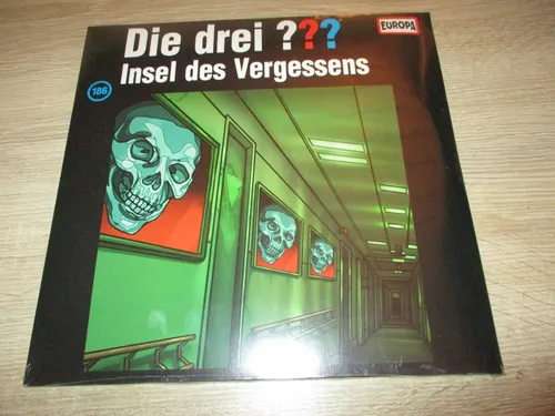 Die drei Fragezeichen ??? 186 Insel des Vergessens Neu Doppel LP