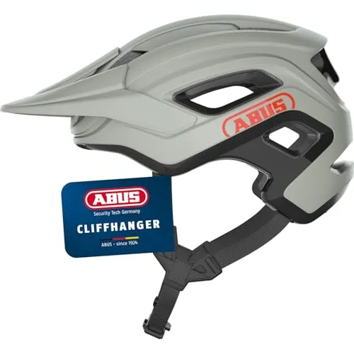 ABUS MTB-Helm Cliffhanger - Hochwertiger Fahrradhelm für Trails - Fahrradhelm mit großen Lüftungsöffnungen und TriVider Riemensystem für eine perfekte Anpassung, ideal für anspruchsvolle Mountainbike-Touren.