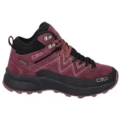 CMP Kaleepso Mid WMN Hiking Shoe WP prugna - Wasserdicht & Vielseitig - Wanderschuhe für Damen, ideal für Trekking und Freizeit. Mit wasserdichter Gore-Tex Membran, stabiler CMP FullOnGrip Sohle und komfortabler CMP Memory Foam Decksohle.