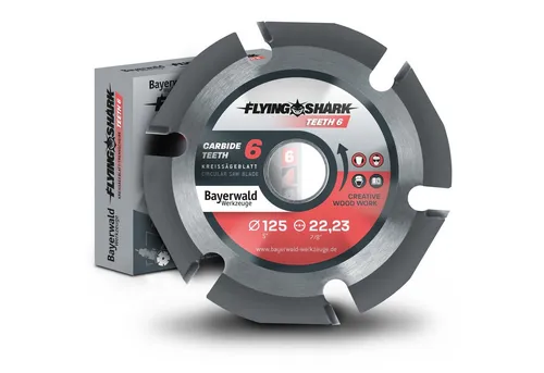 QUALITÄT AUS DEUTSCHLAND Bayerwald Werkzeuge Trennscheiben Bayerwald Flying Shark - Hartmetall Frässcheibe -