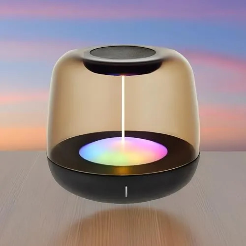 LED's light LED-Tischlampe mit Akku 2700K Warmweiß & RGB – Touch-Dimmer, USB-C, IP44, Rauchglas – Stimmungslicht für Innen & Außen