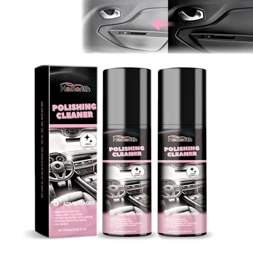 Auto Kunststoffpflege 2×100 ml – Kratzer-Entferner & Auffrischer für Innen & Außen | UV-Schutz & Auffrischung für Plastik, Vinyl & Gummi | Cockpitpflege Reinigungsset