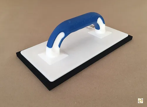 Schwammbrett Reibebrett Fugbrett Moosgummi Zellkautschuk 280x140 mm 9 mm 2KGriff