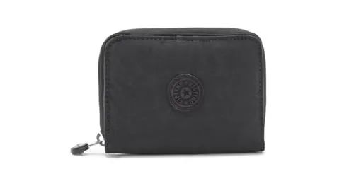 Kipling Money Love Geldbörse, Black Noir (Schwarz) - Damen-Geldbörse mit RFID-Schutz, 2 Hauptfächern und 6 funktionalen Fächern für optimale Organisation und Sicherheit.