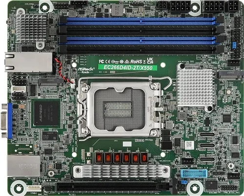ASRock Rack EC266D4ID-2T/X550 Mini-ITX Motherboard