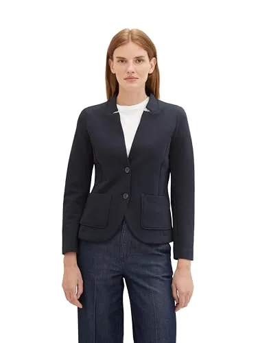 TOM TAILOR Damen Basic Ottoman Blazer von Tom Tailor