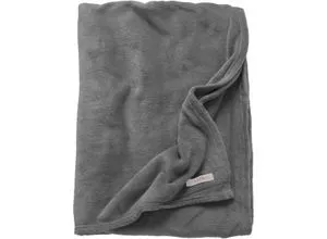 Esprit Mellows Kuscheldecke - 150 x 200 cm, hellgrau/braungrau - Bettdecken: Die superweiche Kuscheldecke von ESPRIT bietet Cashmere-Feeling, speichert Wärme und ist hautsympathisch. Ideal für gemütliche Abende!