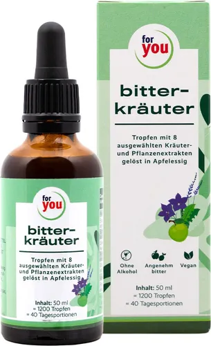 For You bitterkräuter-Tropfen 50 ml