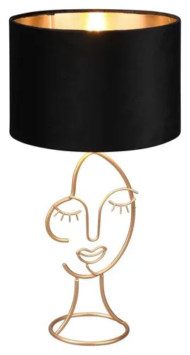 Elegante Tischlampe MARY in gold von Reality Leuchten