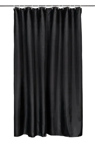 Duschvorhänge Schwarz von Zollner