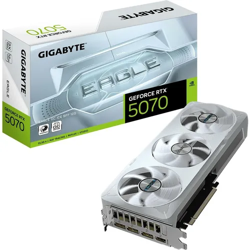 Gigabyte GeForce RTX 5070 Eagle OC Ice 12GB GDDR7 DLSS4 von GIGABYTE