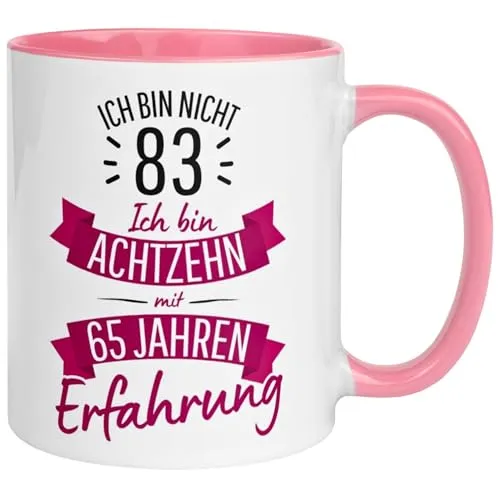 Kaffee- & Teebecher Pink von Momentals