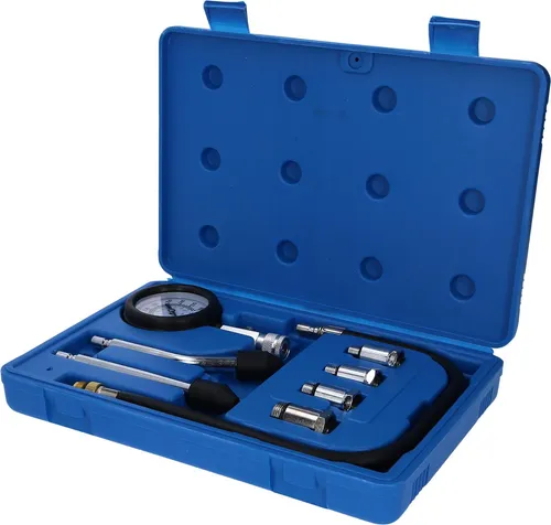 Ks Tools Kompressionsdruckprüfset BT581100 - Autoteile, präzise Druckmessung für Motoren, ideal zur Diagnose von Zylinderkopfschäden und Motorproblemen.