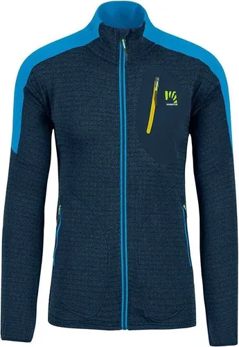 Karpos Puez Fleece Mit Durchgehendem Reißverschluss Blau XL Herren Blau XL