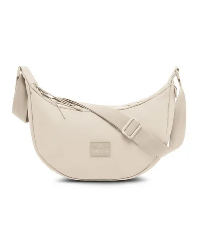 Johnny Urban Ally Small Half Moon Bag - Umhängetasche aus recyceltem Polyester, stylische und wasserabweisende Crossbody Bag in Halbmond-Form, ideal für umweltbewusste Trendsetter.