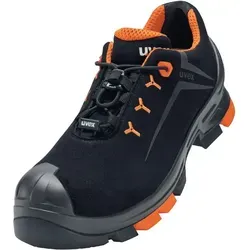 Uvex 2 Halbschuh - Sicherheitsschuhe S3 SRC für Damen & Herren, Größe 44 - Herren Industrie & Handwerk Schuhe mit hervorragender Rutschhemmung (SRC) und hohem Tragekomfort durch atmungsaktive Materialien und ergonomisches Design.
