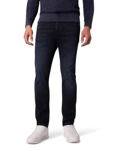 Pioneer Authentic Jeans 5-Pocket-Jeans Rando 16541.6752 blau 32 - Klassische 5-Pocket-Jeans in dark blue used whisker, aus 99% Baumwolle für hohen Tragekomfort, ideal für jeden Anlass.