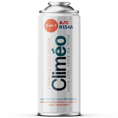 CLIMÉO 3in1 R1234yf Ersatz Nachfüllset entspricht 680g Gas Öl Auto ab Bj. 2017