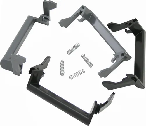 MPK Dachhaube Verriegelungsset Griffe für VisionVent M pro Modell 32, 42, 46, 47 grau schwarz