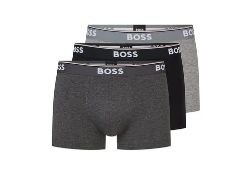 BOSS Herren Trunk 3er Pack Power, Open Grey 061, XL in grau von BOSS