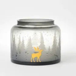 Räder Dekovase Waldlandschaft Ø 19 cm in braun von Räder