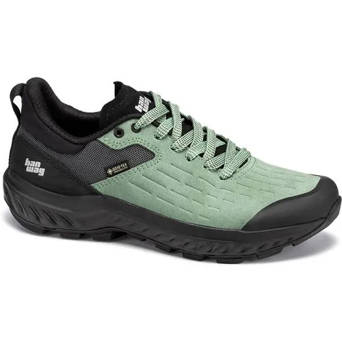 Hanwag Kaduro Low Lady GTX Trekking-Halbschuh – Braun, Größe 40 EU - Robuster Trekking-Halbschuh aus hochwertigem Leder für Damen, ideal für Bergsport-Aktivitäten. Mit atmungsaktivem Futter und optimalem Halt für lange Wanderungen.